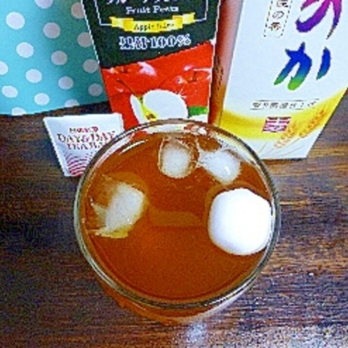 アイス♡苺マシュマロ入アップルティー酒